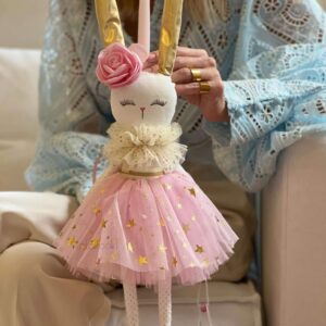 πασχαλινή λαμπάδα Πωλίνα η λαγουδινα