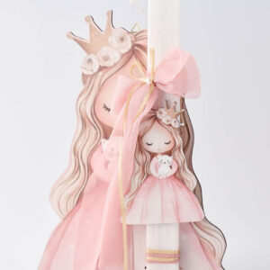 πασχαλινή λαμπάδα πριγκίπισσα