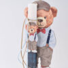 πασχαλινή λαμπάδα little gentleman bear